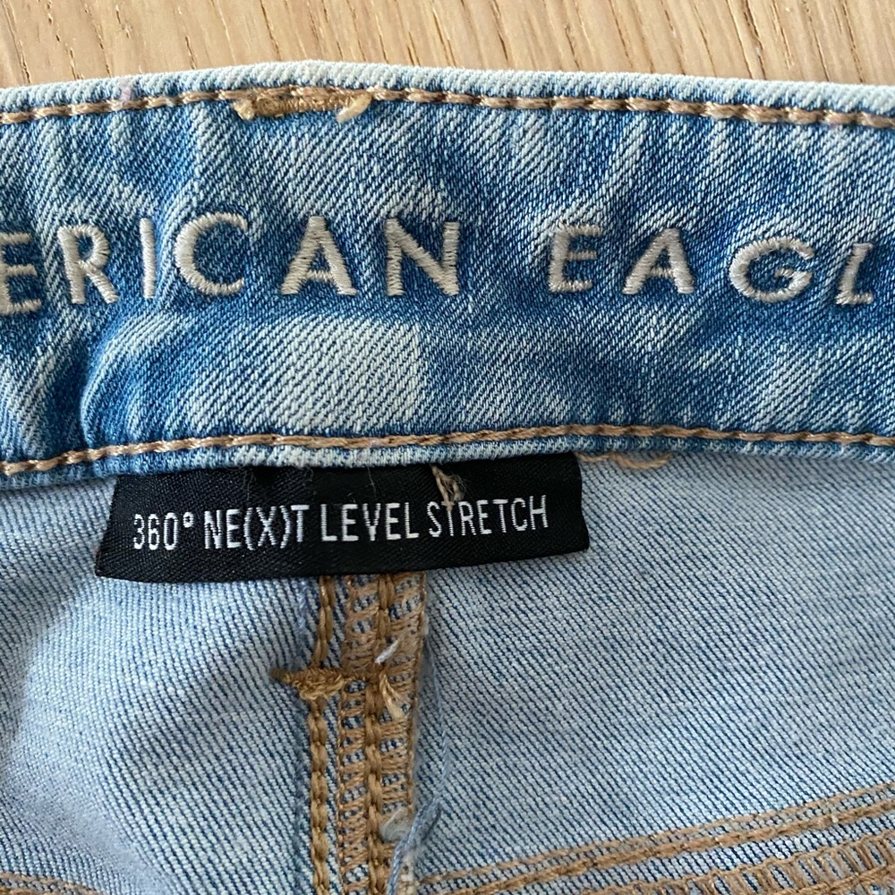Light Blue Ripped Jeans - Picture 3 of 4